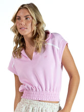 Load image into Gallery viewer, Simply Southern Piped Trim V-Neck Top