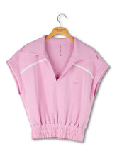 Load image into Gallery viewer, Simply Southern Piped Trim V-Neck Top