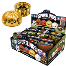 Load image into Gallery viewer, Fun Doh Sports Dumpling Squishy Fidget Toy - 12/Display