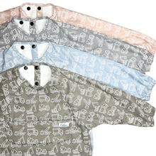 Load image into Gallery viewer, The Grayson Long Sleeve Bib - Construction