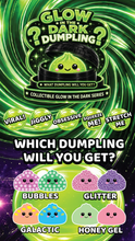 Load image into Gallery viewer, Fun Doh Glow In The Dark Mystery Dumpling Black Baskets