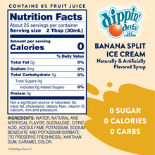 Load image into Gallery viewer, Skinny Mixes Dippin' Dots® Banana Split Ice Cream Syrup