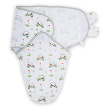 Load image into Gallery viewer, Golf A Round Baby Sleep Swaddle 100% Organic Cotton
