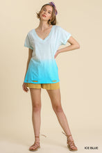 Load image into Gallery viewer, Umgee Distressed Dip Dye Tee