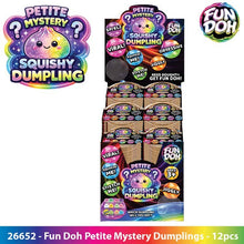 Load image into Gallery viewer, Fun Doh Squishy Mystery Mini Petite 2.5" Dumpling Toy