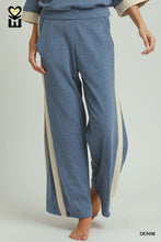 Load image into Gallery viewer, Umgee Dream Plush Denim Blue Wide leg Pant