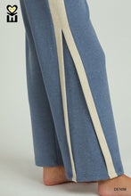 Load image into Gallery viewer, Umgee Dream Plush Denim Blue Wide leg Pant