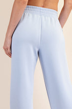 Load image into Gallery viewer, Frost Blue-Cropped Wide Leg Rae Mode Scuba Pant