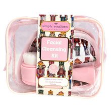 Load image into Gallery viewer, Simply Southern Holiday Pattern Facial Cleansing Skincare Kit