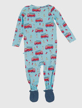 Load image into Gallery viewer, Paws To The Rescue - Bamboo Footed Pajamas