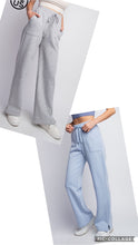 Load image into Gallery viewer, FLEECE FRENCH TERRY STRAIGHT LEG PANTS BY RAE MODE--Plus and Regular