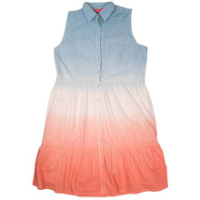 Load image into Gallery viewer, Simply Southern Button Down Ombre Dress