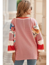 Load image into Gallery viewer, Block Patchwork Oversized Top