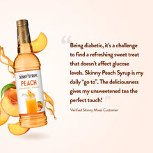 Load image into Gallery viewer, Skinny Mixes--Sugar Free Peach Syrup