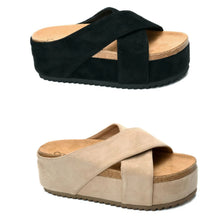Load image into Gallery viewer, Don’t Cross Me Faux Suede by Corkys