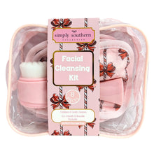 Load image into Gallery viewer, Simply Southern Holiday Pattern Facial Cleansing Skincare Kit