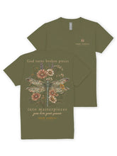 Load image into Gallery viewer, Simply Southern Short Sleeve Graphic Tee--Broken--Dill (Green)