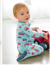 Load image into Gallery viewer, Paws To The Rescue - Bamboo Footed Pajamas