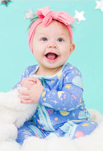 Load image into Gallery viewer, Starry Dreams Bamboo Footie Pajama