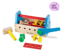 Load image into Gallery viewer, Melissa & Doug Wooden Take-Along Tool Kit