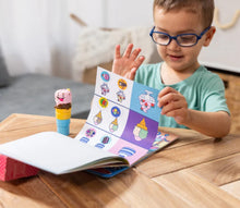 Load image into Gallery viewer, Melissa & Doug Sticker WOW! Activity Pad & Sticker Stamper - Ice Cream