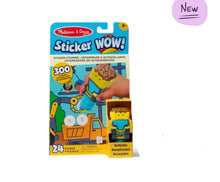Load image into Gallery viewer, Melissa & Doug Sticker WOW! Bulldozer Bundle: Activity Pad & Sticker Stamper