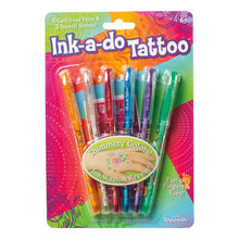 Load image into Gallery viewer, Ink-A-Do Tattoo Pens, Set of 6 Gel Pens