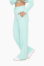 Load image into Gallery viewer, Mono B--French Terry Lounge Pants--Ice Green