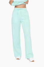 Load image into Gallery viewer, Mono B--French Terry Lounge Pants--Ice Green