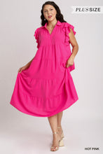 Load image into Gallery viewer, Umgee Tiered Midi Dress