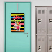 Load image into Gallery viewer, Welcome Teacher Supply Cup Door Hanger