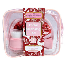 Load image into Gallery viewer, Simply Southern Holiday Pattern Facial Cleansing Skincare Kit