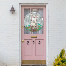 Load image into Gallery viewer, Bunny with Basket - Door Hanger