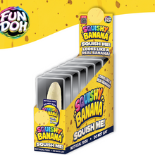 Load image into Gallery viewer, Fun Doh Banana Squishy Stress Relief Toy
