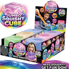 Load image into Gallery viewer, Fun Doh JUMBO Squishy Cube