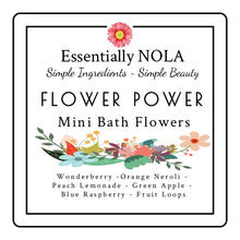 Load image into Gallery viewer, Blooming Bath Time Gift Set: 6 Mini Flower Shaped Bath Bombs