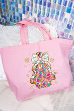 Load image into Gallery viewer, Canvas Christmas Totes