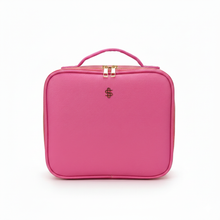 Load image into Gallery viewer, Simply Southern PU Leather Makeup Travel Case With LED Mirror Light