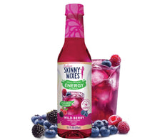 Load image into Gallery viewer, Skinny Mixes Sugar Free Wild Berry Energy Syrup