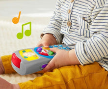 Load image into Gallery viewer, Fisher-Price Baby Learning Toy Laugh & Learn Puppy’s Remote Pretend TV Control with Music & Lights for Infants Ages 6+ Months