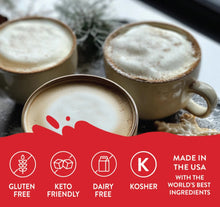Load image into Gallery viewer, Skinny Mixes Sugar Free Happy Holidays Syrup Trio  Holiday Coffee Syrup