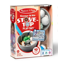Load image into Gallery viewer, Melissa & Doug Simmer & Stir Stovetop Play Set with Water WOW