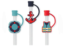 Load image into Gallery viewer, ERRBODY ON THE BOAT
Straw Topper Set