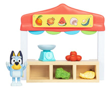 Load image into Gallery viewer, Bluey Mini Playsets Farmers Market Playset