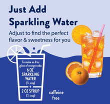 Load image into Gallery viewer, Skinny Mixes Sugar Free Orange Soda Syrup
