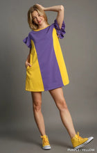 Load image into Gallery viewer, Umgee Color Block "Game Day" Dress