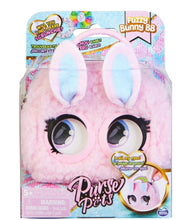 Load image into Gallery viewer, Purse Pets Micros, Fuzzy Bunny BB with Eye Roll Feature