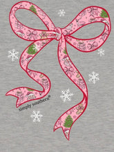 Load image into Gallery viewer, Simply Southern Short Sleeve Tee--SantaBow--StormHeather