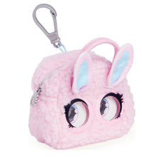 Load image into Gallery viewer, Purse Pets Micros, Fuzzy Bunny BB with Eye Roll Feature