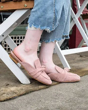 Load image into Gallery viewer, Corky's Clingy Mule Sandals - Blush Faux Suede
